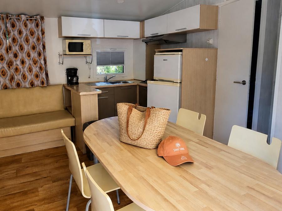 Mobilhome 6 personnes - Mobile-home Grassois Standard Clim 33m² - 3 chambres - terrasse semi-couverte - clim 2