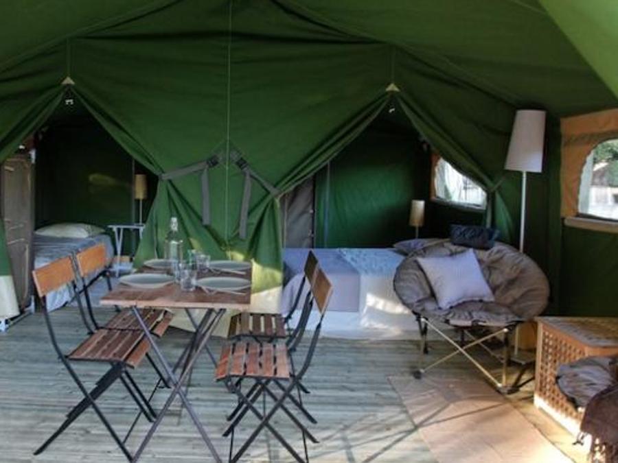 Bungalow toilé 5 personnes - Freeflower Standard 37m² 2 chambres dont terrasse couverte 13m² - sans sanitaires 3