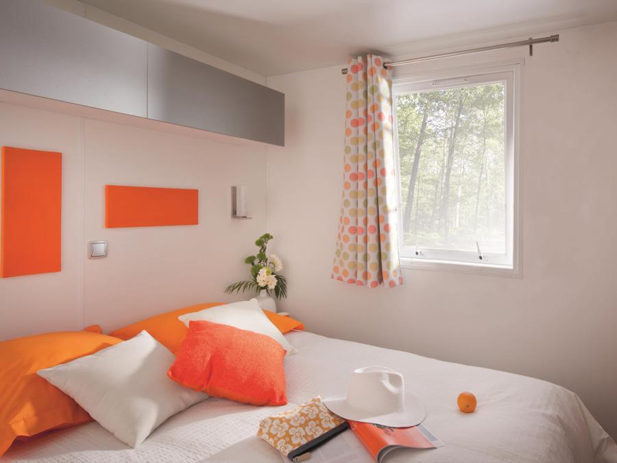 Mobilhome 2 personnes - Mobil-Home Standard 18m² 1 chambre + terrasse semi-couverte + TV + CLIM 2 pers.&nbsp;62844 4