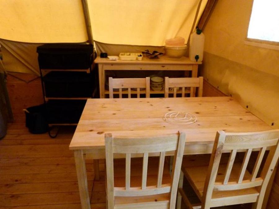 Bungalow toilé 4 personnes - Cabane Amazone (sans sanitaires) 4