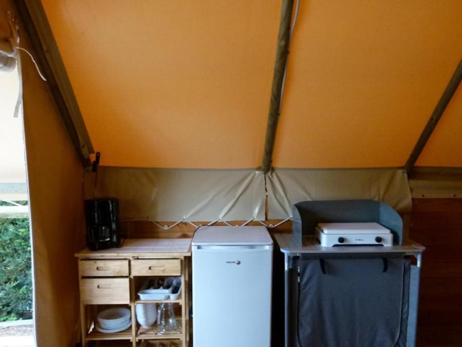 Bungalow toilé 4 personnes - Cabane Amazone (sans sanitaires) 3
