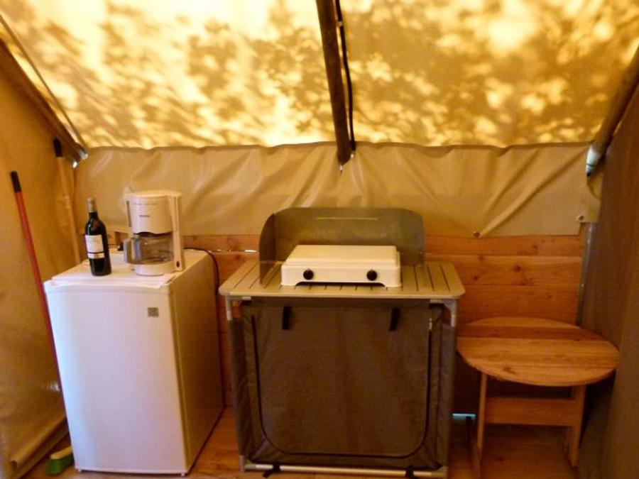 Bungalow toilé 4 personnes - Cabane Amazone (sans sanitaires) 9