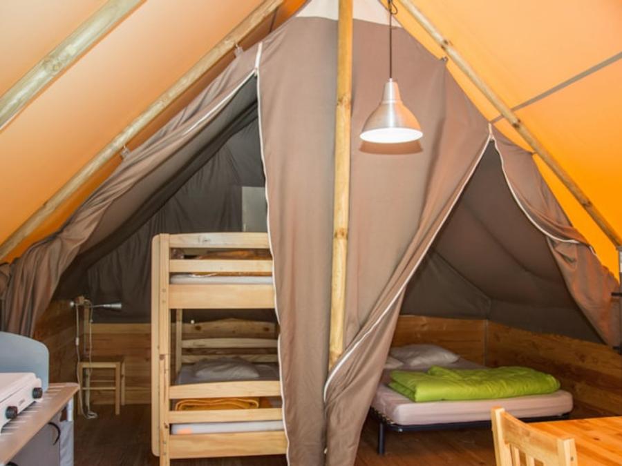 Bungalow toilé 4 personnes - Cabane Amazone (sans sanitaires) 2