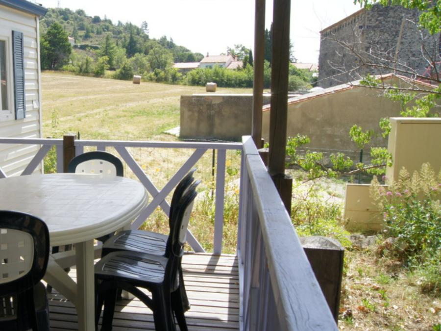 Mobilhome 6 personnes - Agaric ' spécial bébé' - 6 personnes - 2 chambres ' lit parapulie, pousssette canne et réhausseur de chaise' 2