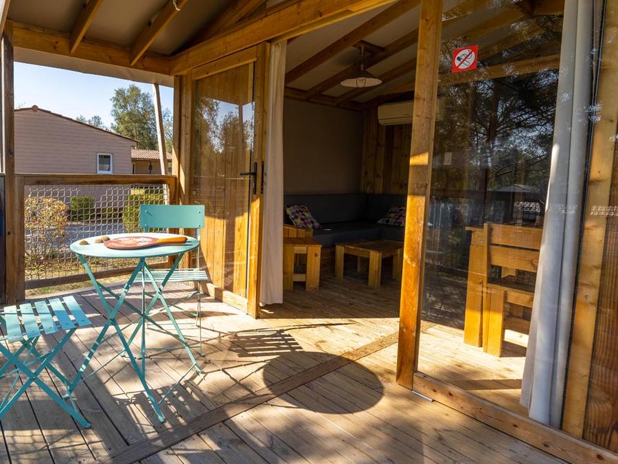 Tente en toile et en bois 5 personnes - SAFARI Lodge 5 pers 3