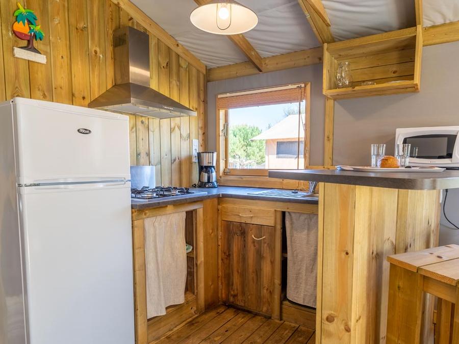 Tente en toile et en bois 5 personnes - SAFARI Lodge 5 pers 5