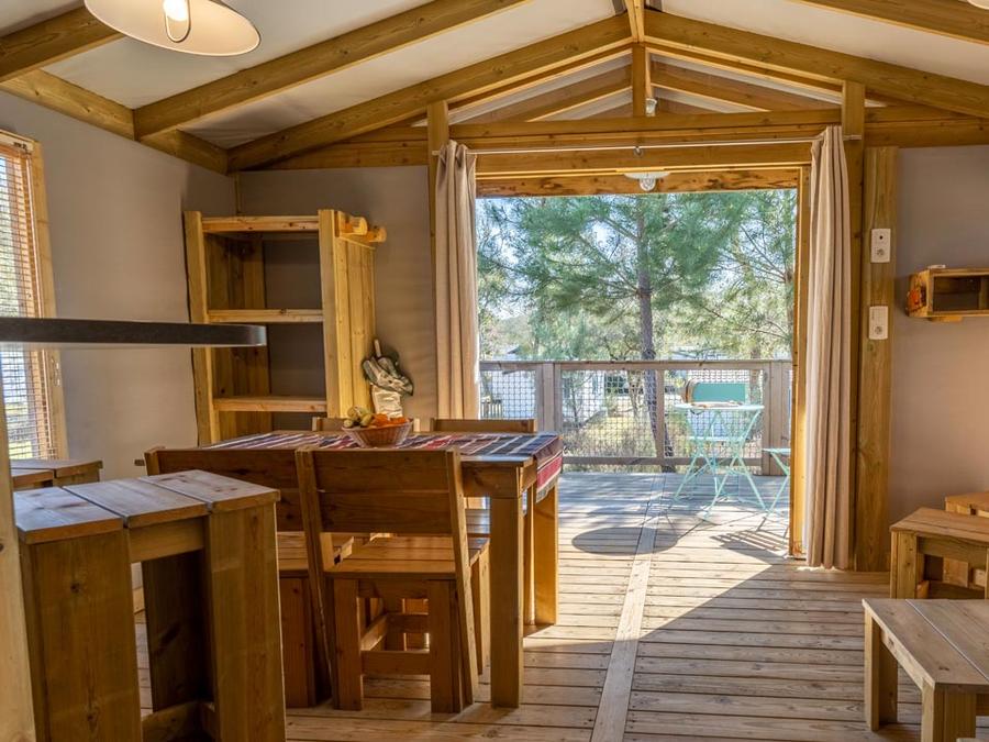 Tente en toile et en bois 5 personnes - SAFARI Lodge 5 pers 4