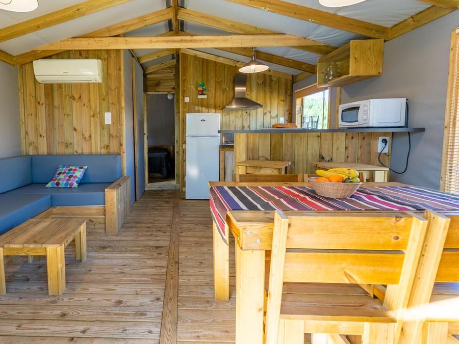 Tente en toile et en bois 5 personnes - SAFARI Lodge 5 pers 6