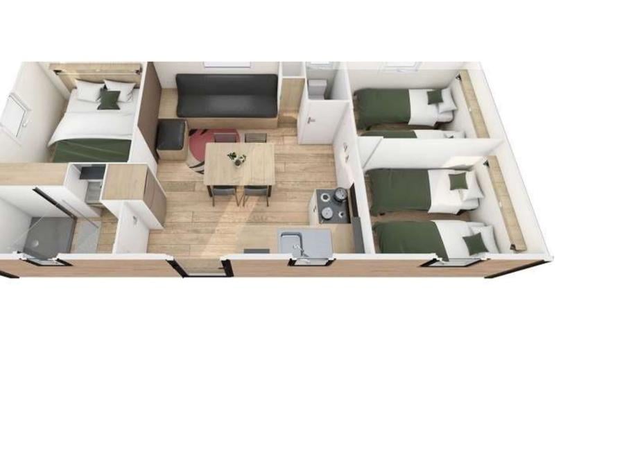Mobilhome 6 personnes - Nest - 3ch 6 pers. climatisé 2