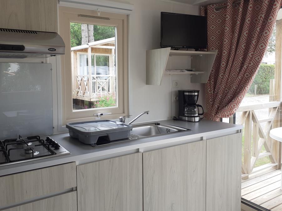 Mobilhome 4 personnes - 2 Chambres 1
