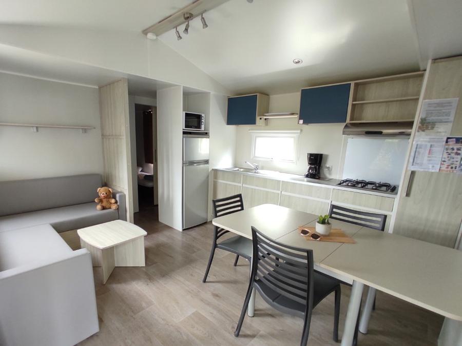 Mobilhome 8 personnes - Mobil-home LE GRAND LARGE - 35m² - 3 Chambres 1/8 pers 2