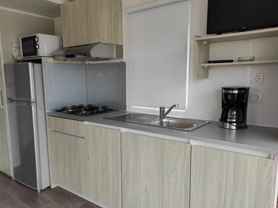Mobilhome 4 personnes - Mobil-home GRAIN DE SABLE - 27m² - 2 Chambres 1/4 pers 1