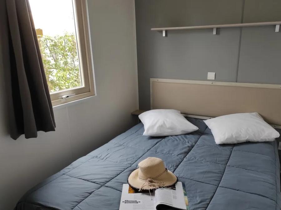 Mobilhome 4 personnes - Mobil-home GRAIN DE SABLE - 27m² - 2 Chambres 1/4 pers 3