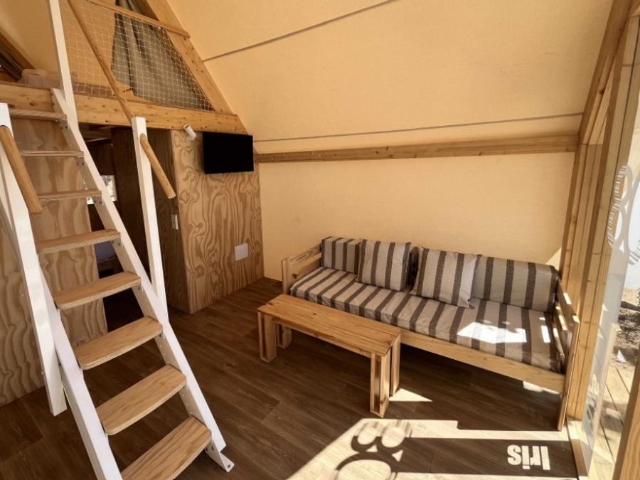 Tente en toile et en bois 4 personnes - Glamping Kentia 6
