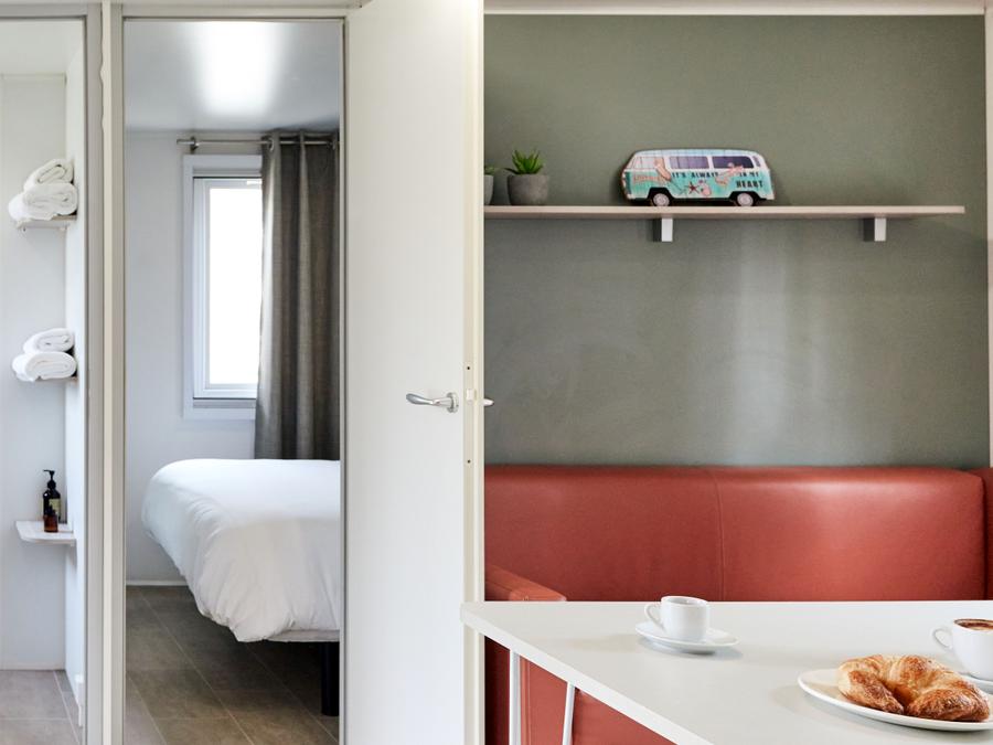 Mobilhome 2 personnes - Confort Baconé 12
