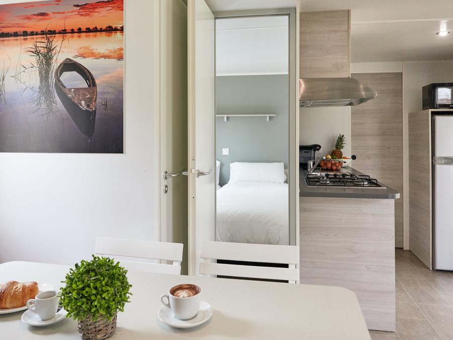 Mobilhome 4 personnes - Bungalow Supérieur - CLIM - TV - WIFI - DRAPS - SERVIETTES 5