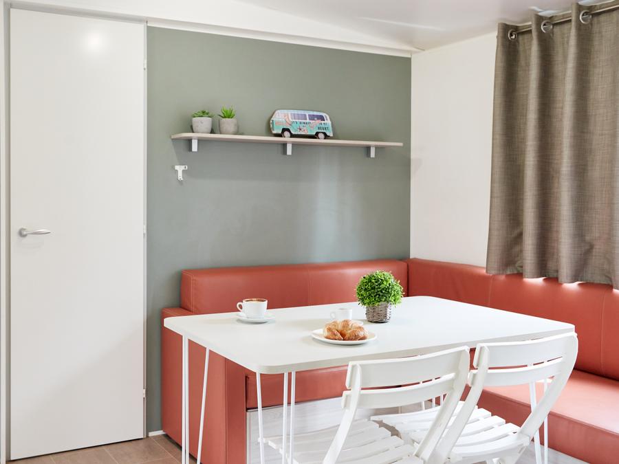 Mobilhome 4 personnes - Bungalow Supérieur - CLIM - TV - WIFI - DRAPS - SERVIETTES 2