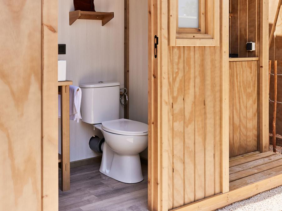 Tente en toile et en bois 2 personnes - Glamping Cabin-Tent Senyoret 26