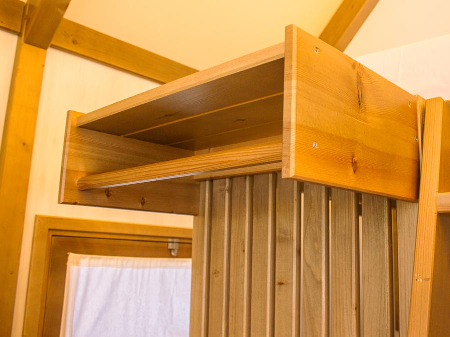 Tente en toile et en bois 2 personnes - Glamping Cabin-Tent Senyoret 10