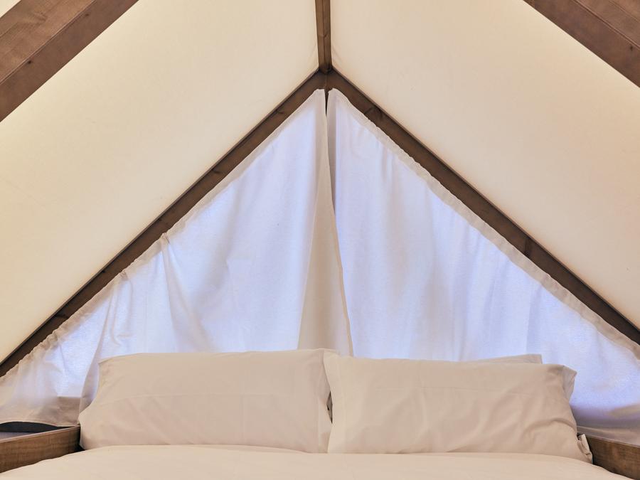 Tente en toile et en bois 2 personnes - Glamping Cabin-Tent Senyoret 8