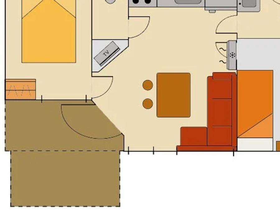 Mobilhome 5 personnes - A2 - Standard 14