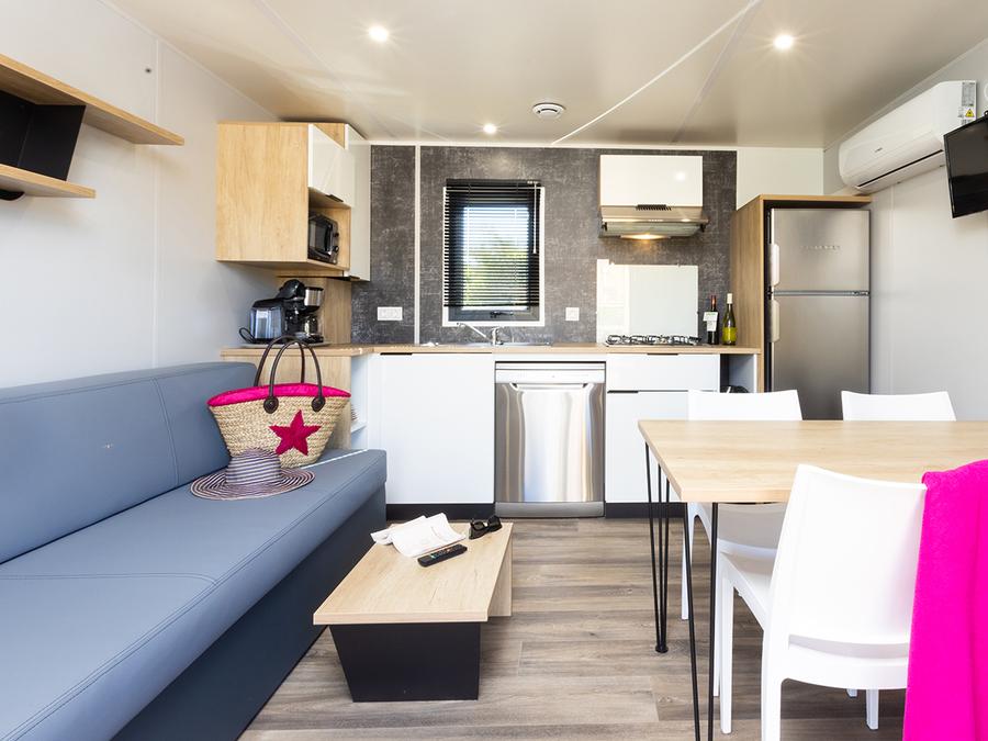 Mobilhome 4 personnes - Cottage Terrasses du Causse - 2 chambres 3