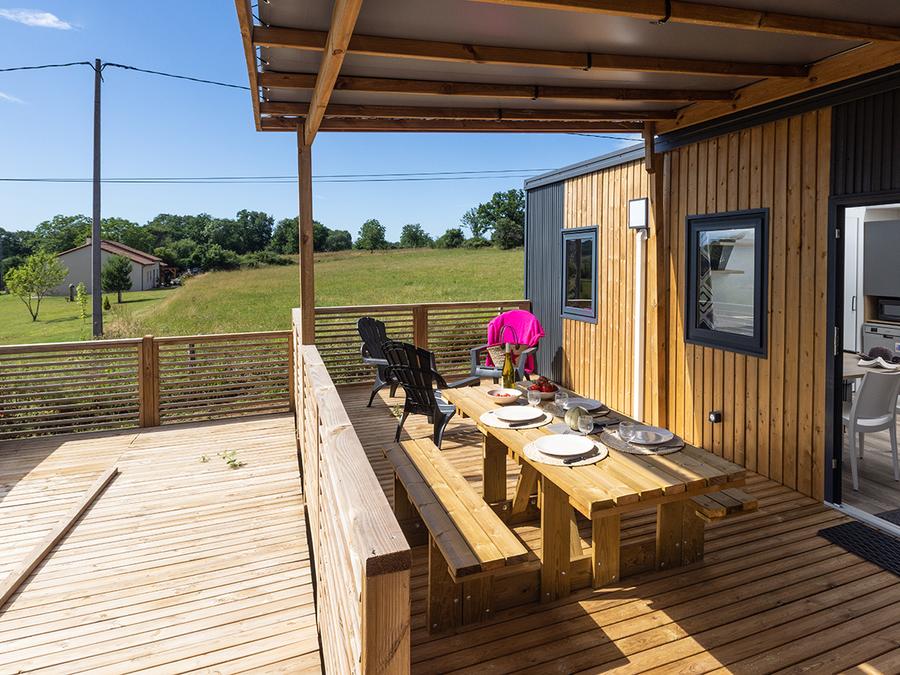 Mobilhome 4 personnes - Cottage Terrasses du Causse - Accès PMR 1