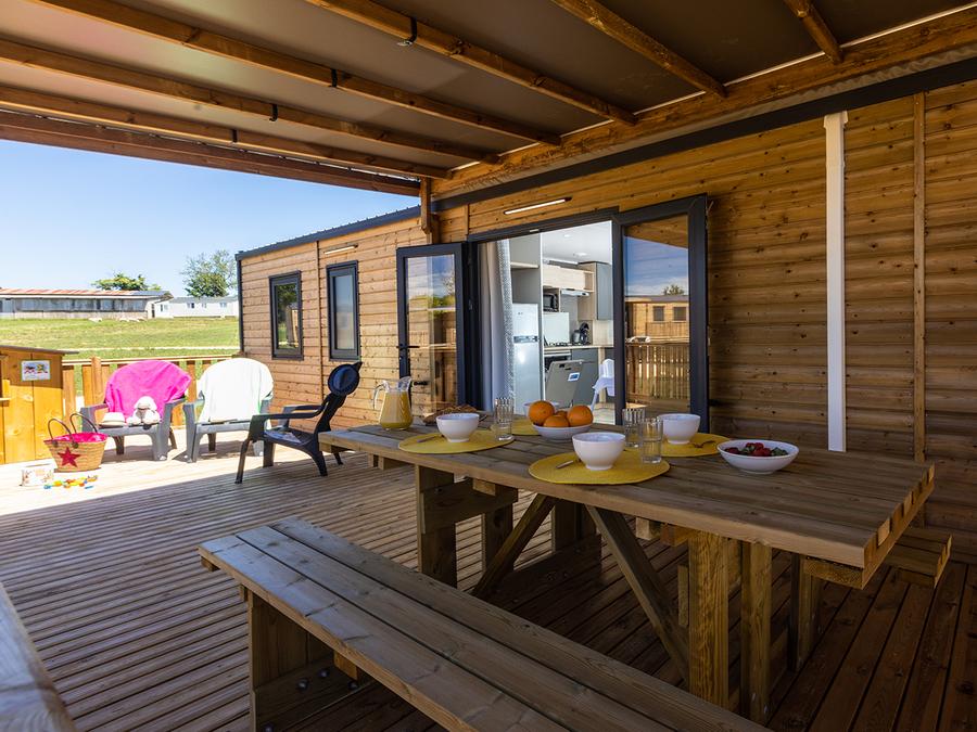 Mobilhome 6 personnes - Cottage Le P'tit Quercynois (Arrivée Samedi) - 3 chambres - 2 salles de bain 0