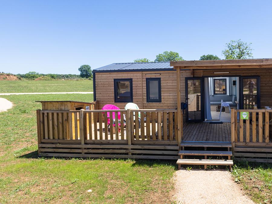 Mobilhome 6 personnes - Cottage Le P'tit Quercynois (Arrivée Samedi) - 3 chambres - 2 salles de bain 1