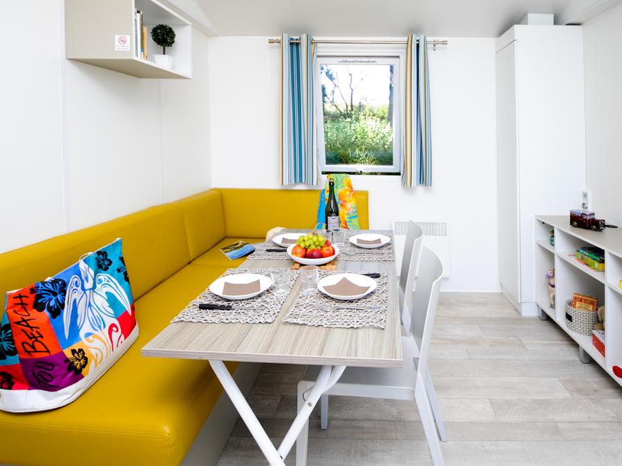 Mobilhome 4 personnes - NOUVEL-IRM 29m² (2 CH) TERRASSE 1