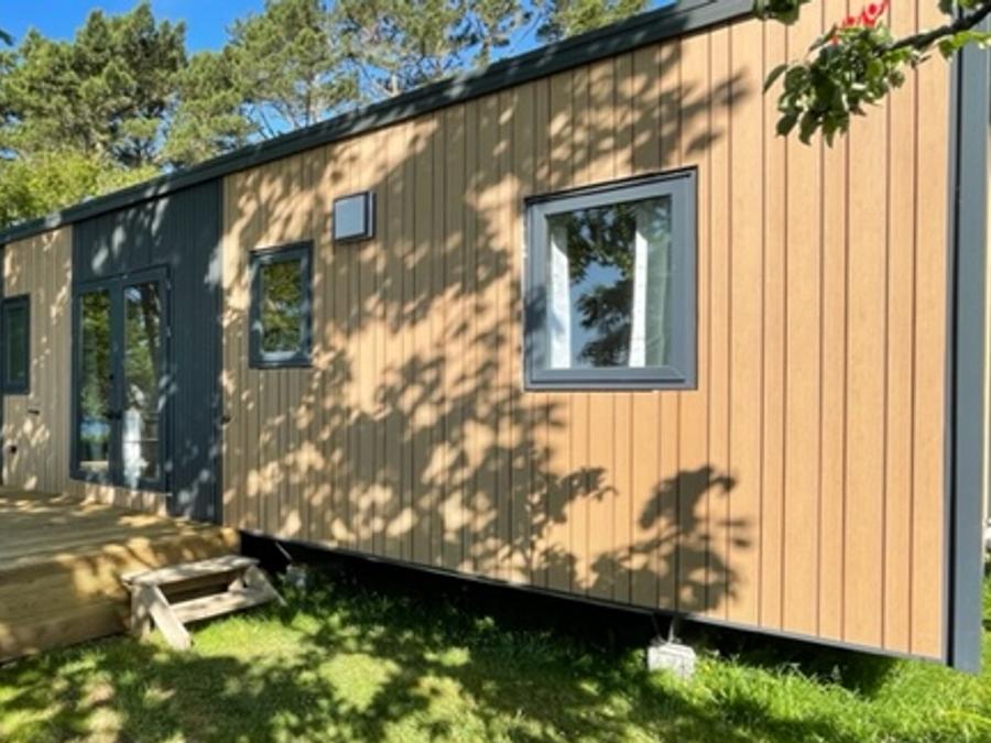 Mobilhome 6 personnes - R-Home 32m² (3 CH 1 SDB) Terrasse Vue mer 1