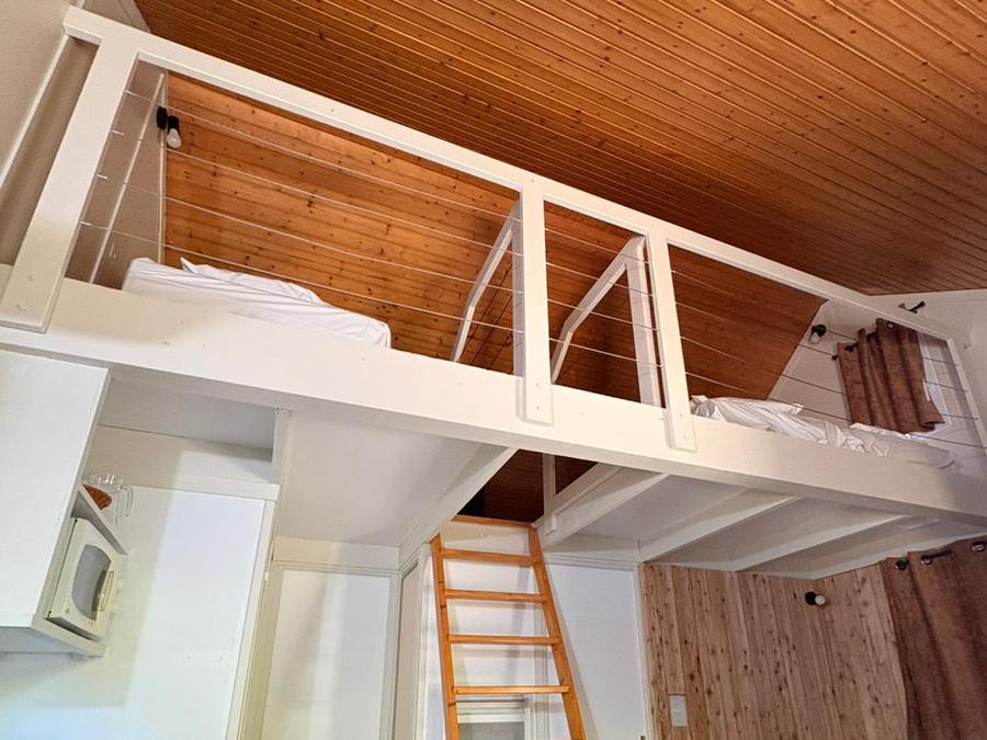 Chalet 5 personnes - CHALET CONFORT MEZZANINE 2ch 5pers - 36m2 9