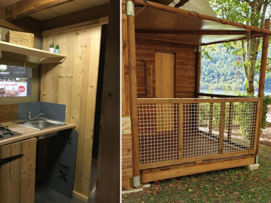 Lodge 4 personnes - LODGE CONFORT AVENTURE 2ch 4/5pers - 25m2 4