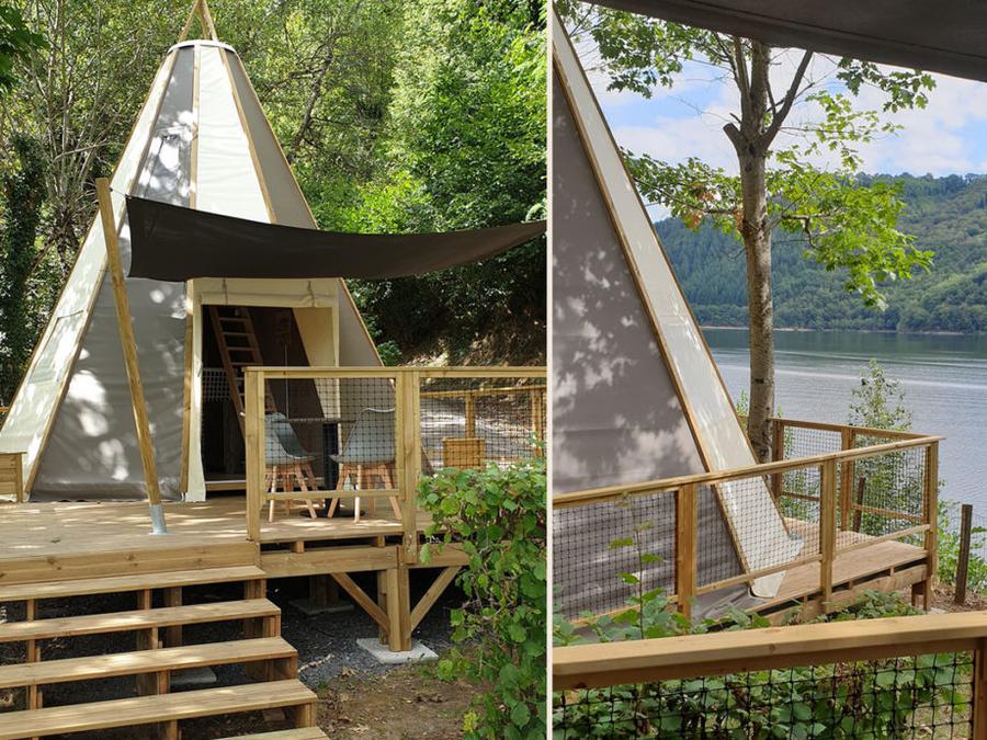 Insolite 5 personnes - TIPI HOME 3ch 5pers - sans sanitaire - 34m2 0