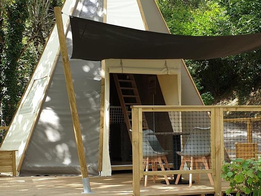 Insolite 5 personnes - TIPI HOME 3ch 5pers - sans sanitaire - 34m2 9
