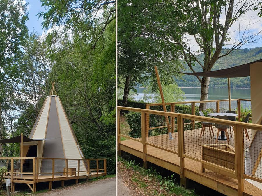 Insolite 5 personnes - TIPI HOME 3ch 5pers - sans sanitaire - 34m2 1