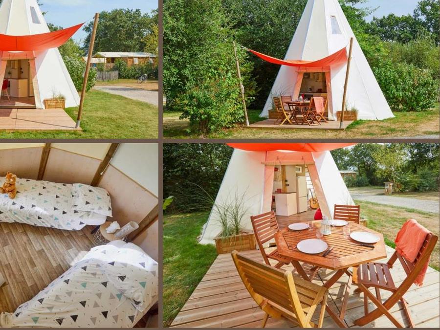 Insolite 5 personnes - TIPI HOME 3ch 5pers - sans sanitaire - 34m2 4