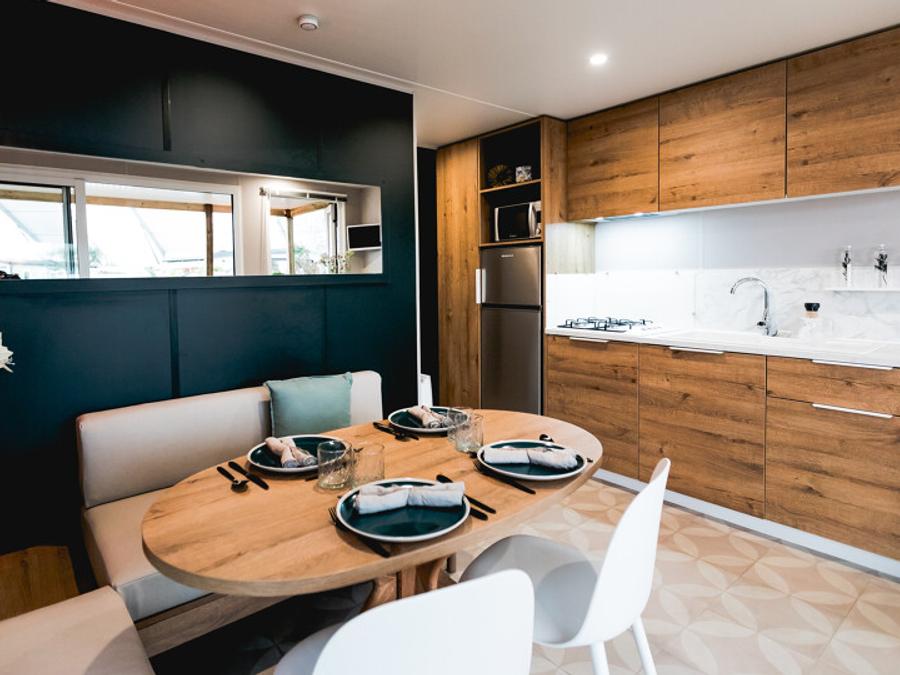 Mobilhome 4 personnes - Ciela Privilège Bay - 2 chambres - Vue sur le lac - barbecue 3