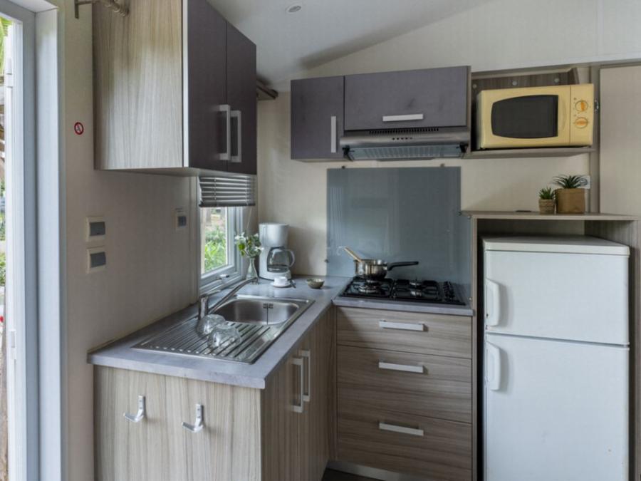 Mobilhome 4 personnes - Gamme Privilège - Vénus - 2 Chambres / 1 Salle de bain 2