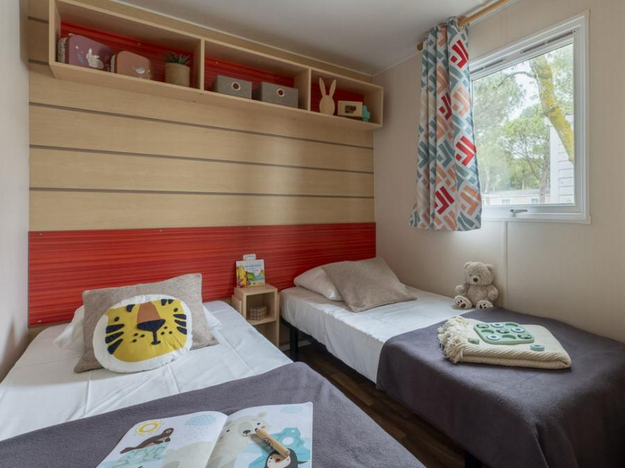Mobilhome 4 personnes - Gamme Prestige - Riviera - 2 Chambres / 1 salle de bain - Climatisé 3