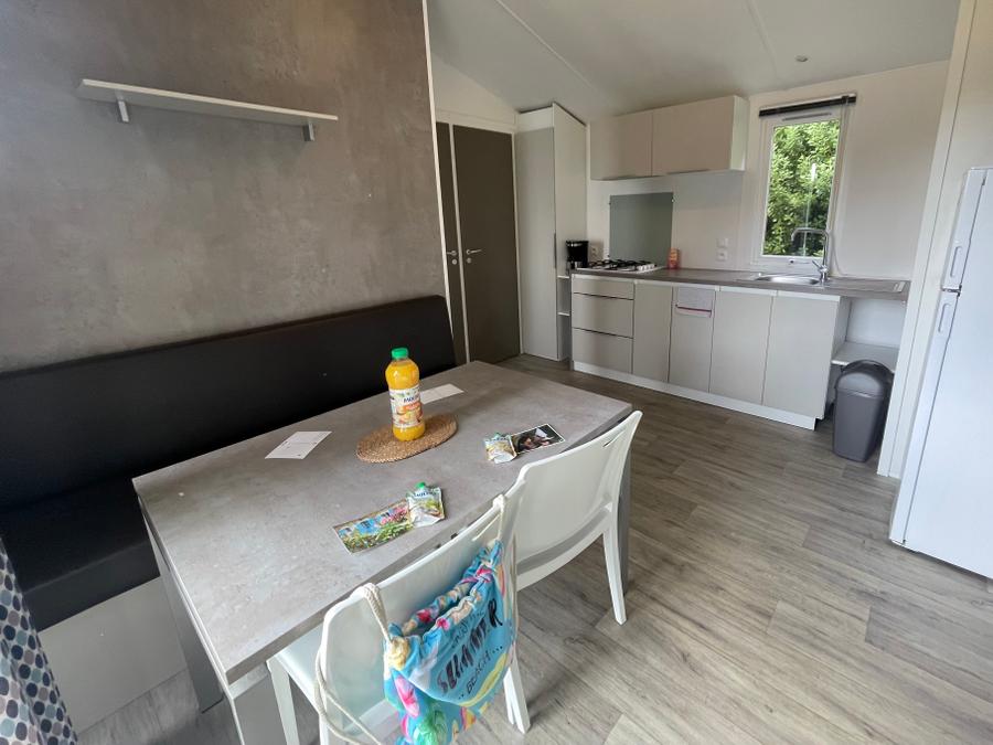 Mobilhome 4 personnes - Eden 2 chambres terrasse intégrée 6