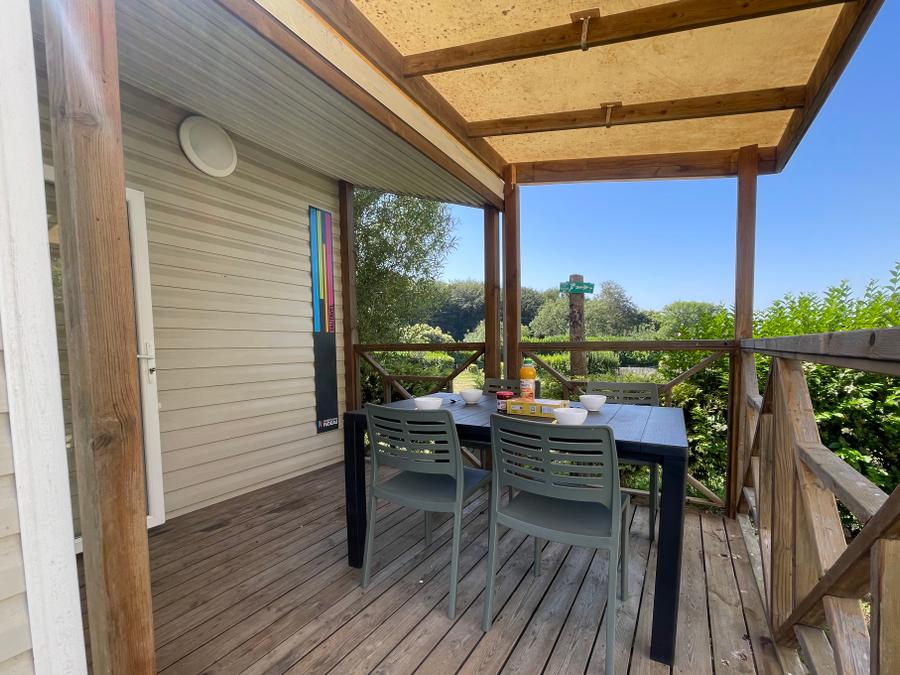 Mobilhome 4 personnes - Eden 2 chambres terrasse intégrée 0