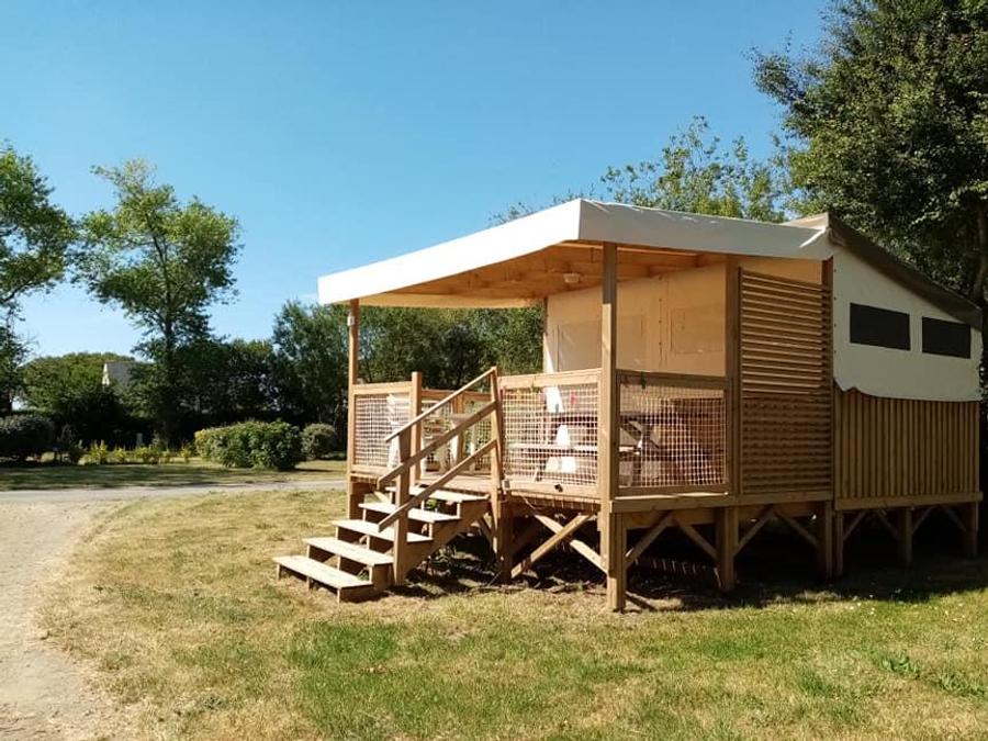 Bungalow toilé 4 personnes - Lodge Le Carrélys 27m² 2 Chambres 2019 - sans sanitaires privatifs 1