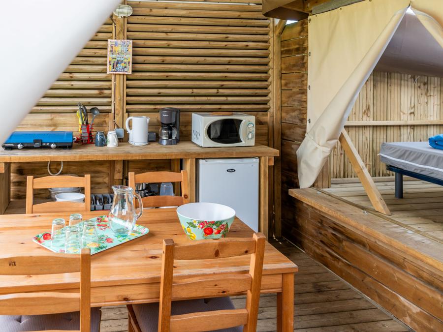 Bungalow 4 personnes - Lodge COP'CAMP 18m² 2 chambres 2020 sans sanitaire privatif 0