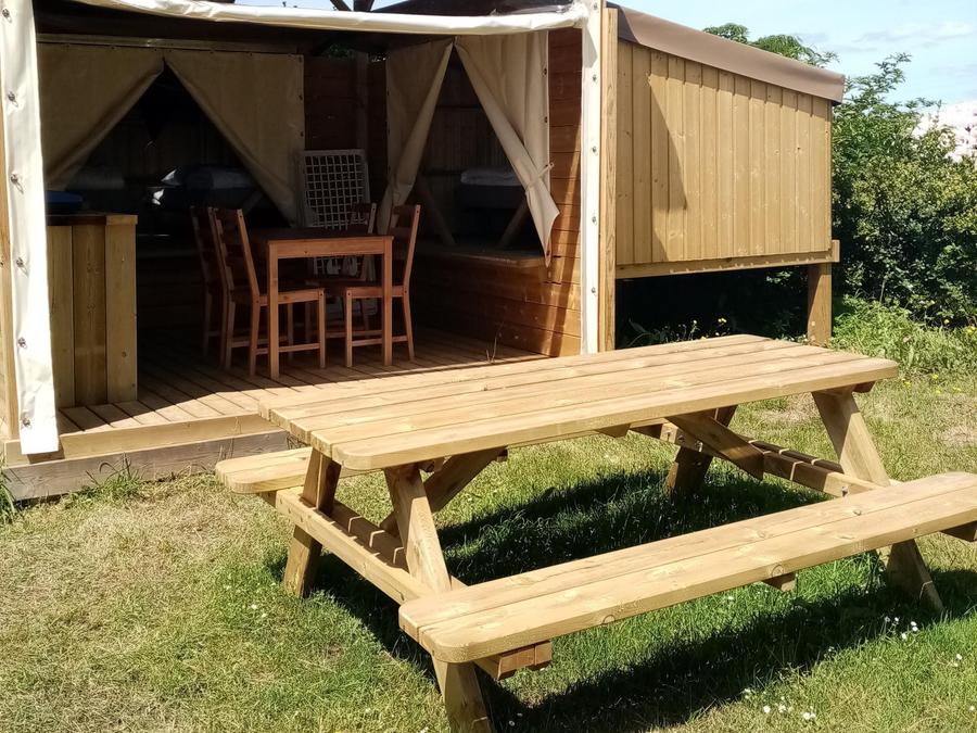 Bungalow 4 personnes - Lodge COP'CAMP 18m² 2 chambres 2020 sans sanitaire privatif 6