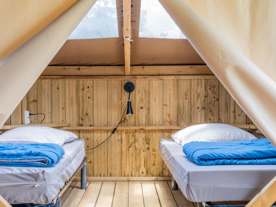 Bungalow 4 personnes - Lodge COP'CAMP 18m² 2 chambres 2020 sans sanitaire privatif 4