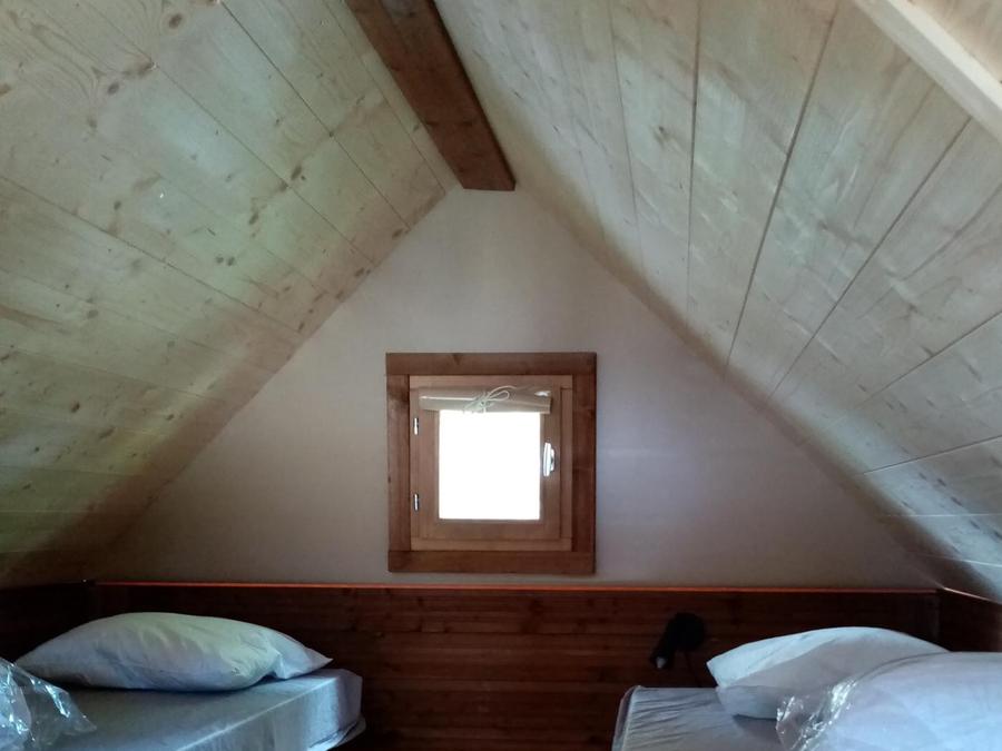 Tente en toile et en bois 4 personnes - LODGE Cocotier (sans sanitaires) 5