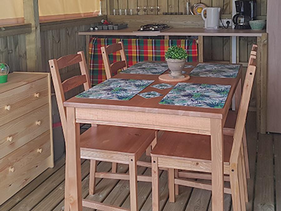 Bungalow 5 personnes - BUNGALOW LODGE Océan 27 m² 2 chambres 2022 - sans sanitaire privatif 1