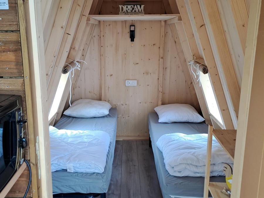 Insolite 2 personnes - Cabane tipi 12m², 2 chambres 2023 sans sanitaire privatif 1