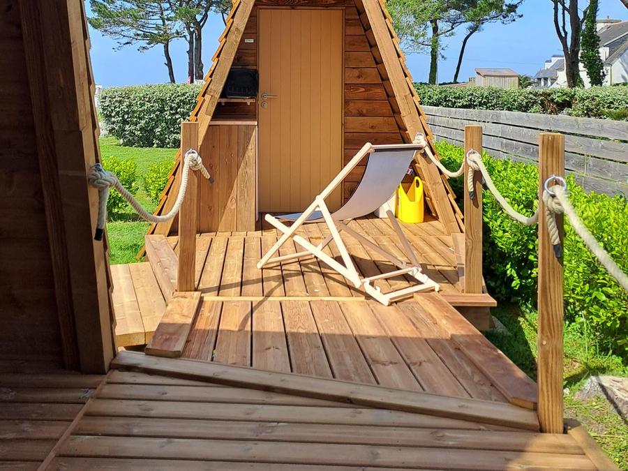 Insolite 2 personnes - Cabane tipi 12m², 2 chambres 2023 sans sanitaire privatif 0